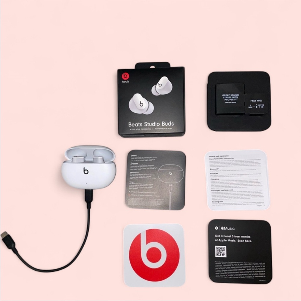 Beats Studio Buds in White